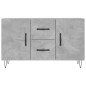 vidaXL Sideboard Betongrau 100x36x60 cm Holzwerkstoff vidaXL Sideboard Betongrau 100x36x60 cm Holzwerkstoff