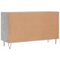vidaXL Sideboard Betongrau 100x36x60 cm Holzwerkstoff vidaXL Sideboard Betongrau 100x36x60 cm Holzwerkstoff