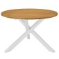 vidaXL 5-tlg. Essgruppe MDF Weiß vidaXL 5-tlg. Essgruppe MDF Weiß
