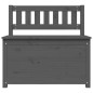 vidaXL Sitzbank Grau 80x41x77 cm Massivholz Kiefer vidaXL Sitzbank Grau 80x41x77 cm Massivholz Kiefer