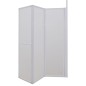 vidaXL Duschwand L-Form 70x120x137 cm 4-teilig Faltbar vidaXL Duschwand L-Form 70x120x137 cm 4-teilig Faltbar