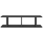vidaXL Wandregale 2 Stk. Grau 75x18x20 cm Holzwerkstoff vidaXL Wandregale 2 Stk. Grau 75x18x20 cm Holzwerkstoff