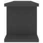vidaXL Wandregale 2 Stk. Grau 75x18x20 cm Holzwerkstoff vidaXL Wandregale 2 Stk. Grau 75x18x20 cm Holzwerkstoff