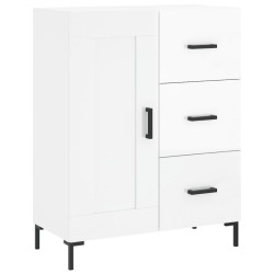 vidaXL Sideboard Hochglanz-Weiß 69,5x34x90 cm Holzwerkstoff