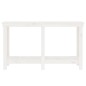 vidaXL Werkbank Weiß 140x50x80 cm Massivholz Kiefer vidaXL Werkbank Weiß 140x50x80 cm Massivholz Kiefer