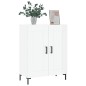 vidaXL Sideboard Hochglanz-Weiß 69,5x34x90 cm Holzwerkstoff vidaXL Sideboard Hochglanz-Weiß 69,5x34x90 cm Holzwerkstoff