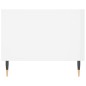 vidaXL Couchtisch Hochglanz-Weiß 102x50x40 cm Holzwerkstoff vidaXL Couchtisch Hochglanz-Weiß 102x50x40 cm Holzwerkstoff