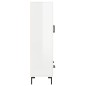 vidaXL Highboard Hochglanz-Weiß 69,5x31x115 cm Holzwerkstoff vidaXL Highboard Hochglanz-Weiß 69,5x31x115 cm Holzwerkstoff
