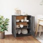 vidaXL Sideboard Grau 65,5x40x75 cm Massivholz Kiefer vidaXL Sideboard Grau 65,5x40x75 cm Massivholz Kiefer