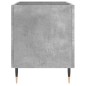 vidaXL Plattenschrank Betongrau 74,5x38x48 cm Holzwerkstoff vidaXL Plattenschrank Betongrau 74,5x38x48 cm Holzwerkstoff