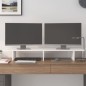 vidaXL Monitorständer Weiß 100x27x15 cm Massivholz Kiefer vidaXL Monitorständer Weiß 100x27x15 cm Massivholz Kiefer