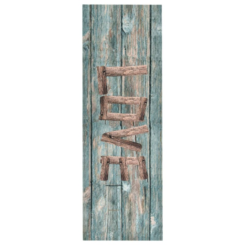 vidaXL Küchenbodenmatte Waschbar Love 60x180 cm vidaXL Küchenbodenmatte Waschbar Love 60x180 cm