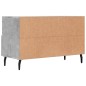 vidaXL TV-Schrank Betongrau 80x36x50 cm Holzwerkstoff vidaXL TV-Schrank Betongrau 80x36x50 cm Holzwerkstoff