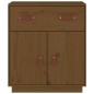 vidaXL Sideboard Honigbraun 65,5x40x75 cm Massivholz Kiefer vidaXL Sideboard Honigbraun 65,5x40x75 cm Massivholz Kiefer