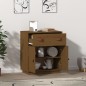 vidaXL Sideboard Honigbraun 65,5x40x75 cm Massivholz Kiefer vidaXL Sideboard Honigbraun 65,5x40x75 cm Massivholz Kiefer