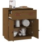 vidaXL Sideboard Honigbraun 65,5x40x75 cm Massivholz Kiefer vidaXL Sideboard Honigbraun 65,5x40x75 cm Massivholz Kiefer