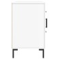 vidaXL Sideboard Hochglanz-Weiß 100x36x60 cm Holzwerkstoff vidaXL Sideboard Hochglanz-Weiß 100x36x60 cm Holzwerkstoff