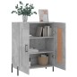 vidaXL Sideboard Betongrau 69,5x34x90 cm Holzwerkstoff vidaXL Sideboard Betongrau 69,5x34x90 cm Holzwerkstoff