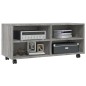 vidaXL TV-Schrank mit Rollen Grau Sonoma 90x35x35 cm Holzwerkstoff vidaXL TV-Schrank mit Rollen Grau Sonoma 90x35x35 cm Holzwerkstoff