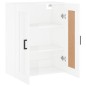 vidaXL Wandschrank Hochglanz-Weiß 69,5x34x90 cm Holzwerkstoff vidaXL Wandschrank Hochglanz-Weiß 69,5x34x90 cm Holzwerkstoff