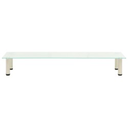 vidaXL TV-Tisch Mattiert 140x35x17 cm Hartglas