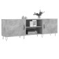 vidaXL TV-Schrank Betongrau 150x30x50 cm Holzwerkstoff vidaXL TV-Schrank Betongrau 150x30x50 cm Holzwerkstoff