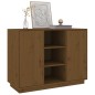 vidaXL Sideboard Honigbraun 100x40x75 cm Massivholz Kiefer vidaXL Sideboard Honigbraun 100x40x75 cm Massivholz Kiefer