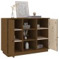 vidaXL Sideboard Honigbraun 100x40x75 cm Massivholz Kiefer vidaXL Sideboard Honigbraun 100x40x75 cm Massivholz Kiefer
