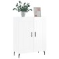 vidaXL Sideboard Hochglanz-Weiß 69,5x34x90 cm Holzwerkstoff vidaXL Sideboard Hochglanz-Weiß 69,5x34x90 cm Holzwerkstoff