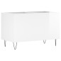 vidaXL Plattenschrank Hochglanz-Weiß 74,5x38x48 cm Holzwerkstoff vidaXL Plattenschrank Hochglanz-Weiß 74,5x38x48 cm Holzwerkstoff