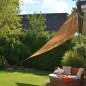 HI Sonnensegel Dreieck 3,6x3,6x3,6 m Beige HI Sonnensegel Dreieck 3,6x3,6x3,6 m Beige