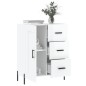 vidaXL Sideboard Hochglanz-Weiß 69,5x34x90 cm Holzwerkstoff vidaXL Sideboard Hochglanz-Weiß 69,5x34x90 cm Holzwerkstoff