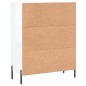 vidaXL Sideboard Hochglanz-Weiß 69,5x34x90 cm Holzwerkstoff vidaXL Sideboard Hochglanz-Weiß 69,5x34x90 cm Holzwerkstoff