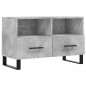 vidaXL TV-Schrank Betongrau 80x36x50 cm Holzwerkstoff vidaXL TV-Schrank Betongrau 80x36x50 cm Holzwerkstoff