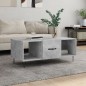vidaXL Couchtisch Betongrau 102x50x40 cm Holzwerkstoff vidaXL Couchtisch Betongrau 102x50x40 cm Holzwerkstoff