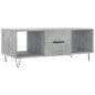 vidaXL Couchtisch Betongrau 102x50x40 cm Holzwerkstoff vidaXL Couchtisch Betongrau 102x50x40 cm Holzwerkstoff