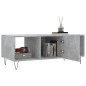 vidaXL Couchtisch Betongrau 102x50x40 cm Holzwerkstoff vidaXL Couchtisch Betongrau 102x50x40 cm Holzwerkstoff