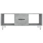 vidaXL Couchtisch Betongrau 102x50x40 cm Holzwerkstoff vidaXL Couchtisch Betongrau 102x50x40 cm Holzwerkstoff