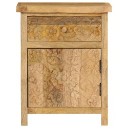 vidaXL Nachttisch Massivholz Mango 40x30x50 cm