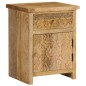 vidaXL Nachttisch Massivholz Mango 40x30x50 cm vidaXL Nachttisch Massivholz Mango 40x30x50 cm
