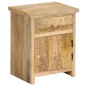 vidaXL Nachttisch Massivholz Mango 40x30x50 cm vidaXL Nachttisch Massivholz Mango 40x30x50 cm