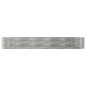 vidaXL Hochbeet Silbern 447x140x68 cm Pulverbeschichteter Stahl vidaXL Hochbeet Silbern 447x140x68 cm Pulverbeschichteter Stahl