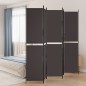 vidaXL 5-tlg. Paravent Braun 250x220 cm Stoff vidaXL 5-tlg. Paravent Braun 250x220 cm Stoff
