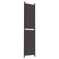 vidaXL 5-tlg. Paravent Braun 250x220 cm Stoff vidaXL 5-tlg. Paravent Braun 250x220 cm Stoff