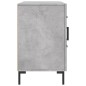 vidaXL Sideboard Betongrau 100x36x60 cm Holzwerkstoff vidaXL Sideboard Betongrau 100x36x60 cm Holzwerkstoff