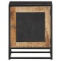 vidaXL Nachttisch 40x30x50 cm Raues Mangoholz vidaXL Nachttisch 40x30x50 cm Raues Mangoholz