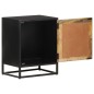 vidaXL Nachttisch 40x30x50 cm Raues Mangoholz vidaXL Nachttisch 40x30x50 cm Raues Mangoholz