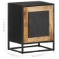 vidaXL Nachttisch 40x30x50 cm Raues Mangoholz vidaXL Nachttisch 40x30x50 cm Raues Mangoholz