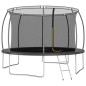 vidaXL Trampolin-Set Rund 366x80 cm 150 kg vidaXL Trampolin-Set Rund 366x80 cm 150 kg