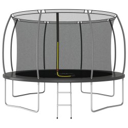 vidaXL Trampolin-Set Rund 366x80 cm 150 kg